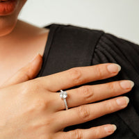 Thumbnail for 925 silver finger rings, silver ring for girls