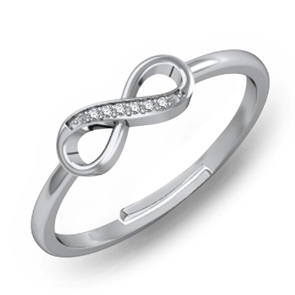 Anushka Sharma Silver Zircon Leaf Ring – GIVA Jewellery